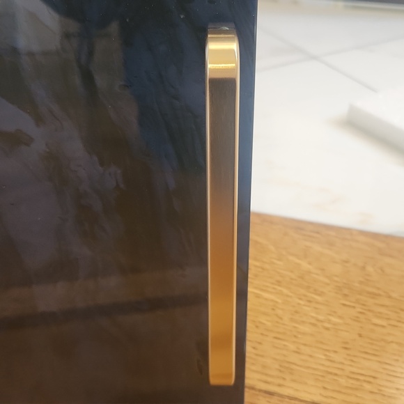 Brand new Waterdale, navy blue marble board with gold handles. - Picture 2 of 4